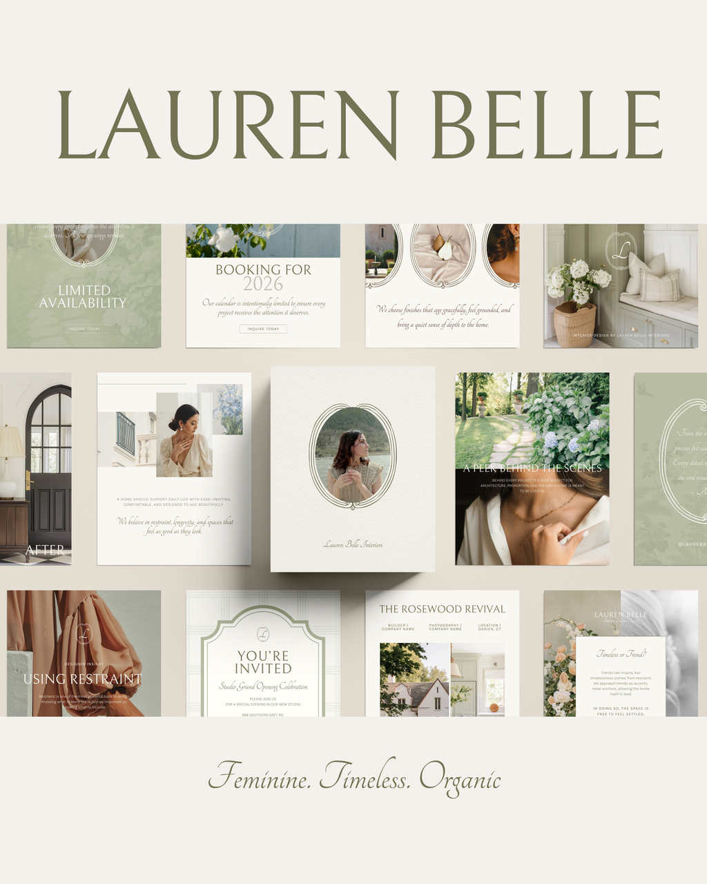 Lauren Belle Interiors | Social Media Templates