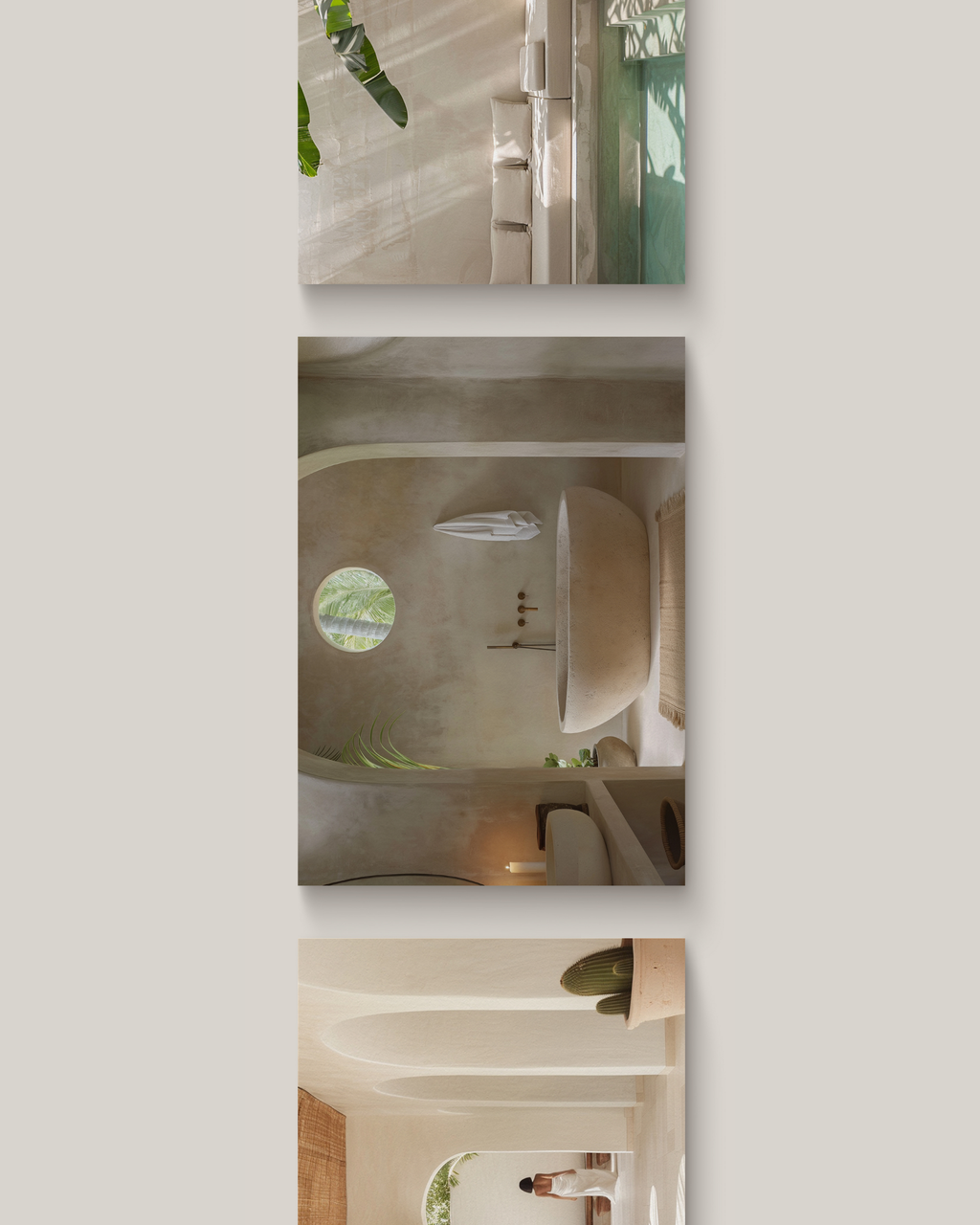 Tulum interior stock image featuring organic textures, terracotta tones, and resort-inspired interiors with natural light—crafted for interior designers and creative brands.