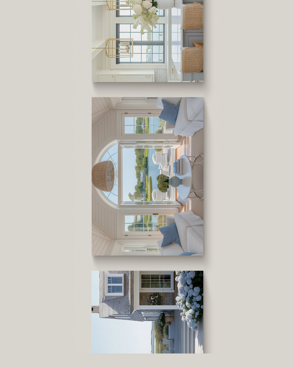 Cape Cod interior stock image featuring luxury coastal-inspired spaces with crisp whites, natural textures, and East Coast elegance—created for interior designers and creative brands.