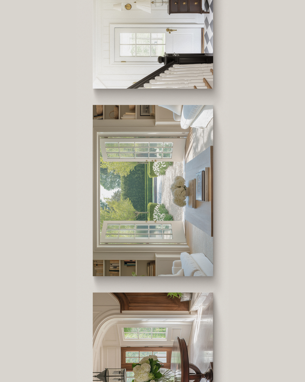 Luxury interior stock photography in Georgian and Colonial design style featuring classic architecture, soft natural light, and refined Southern interiors.