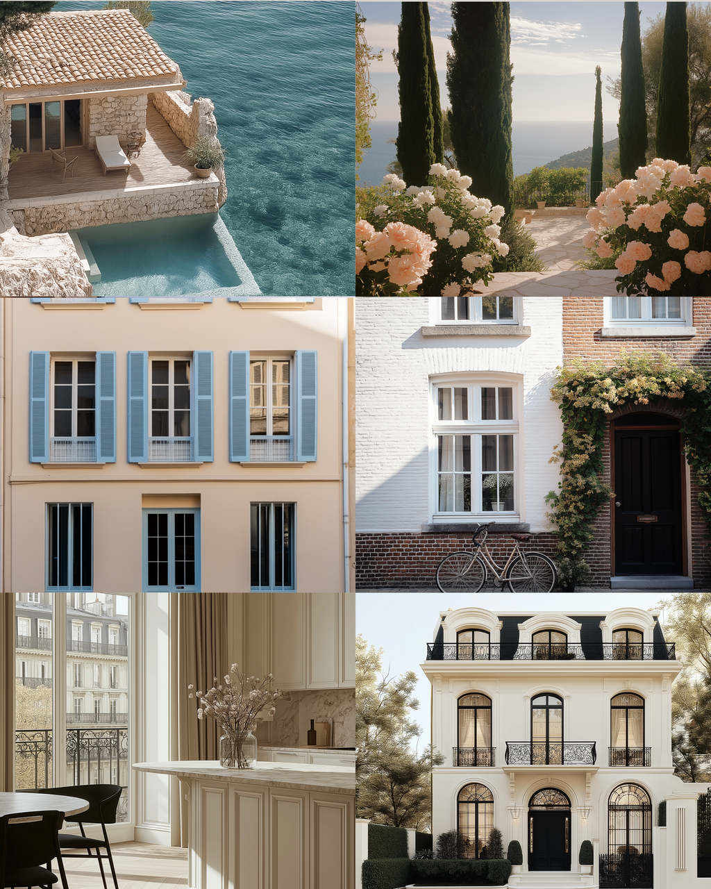 Lumière interior stock image featuring French country-inspired interiors with soft pastel tones, natural textures, and elegant spring details—created for interior designers and creative brands.