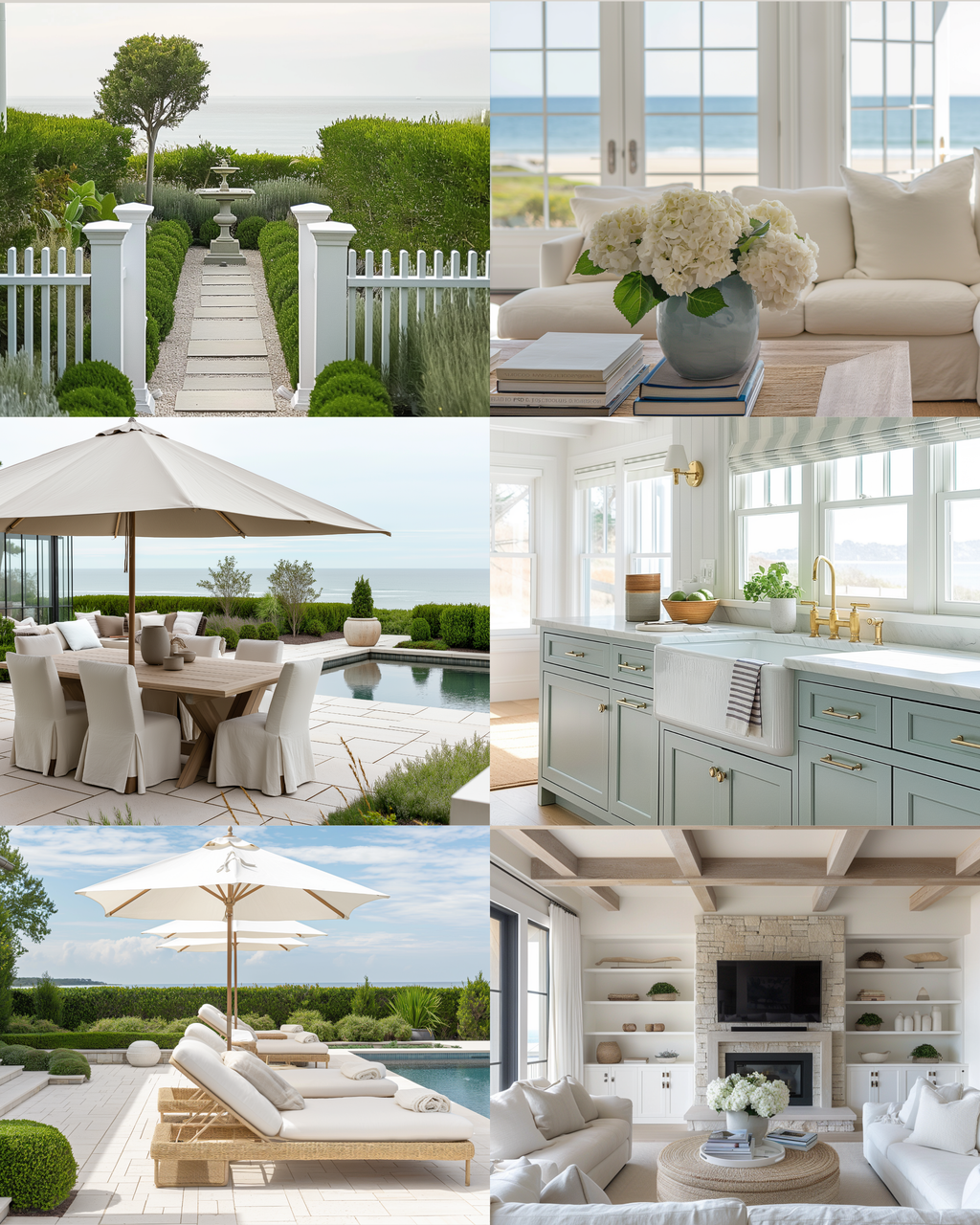 Hamptons interior stock image featuring coastal-inspired spaces with crisp whites, woven textures, and soft blue accents—crafted for luxury interior designers and creative brands.