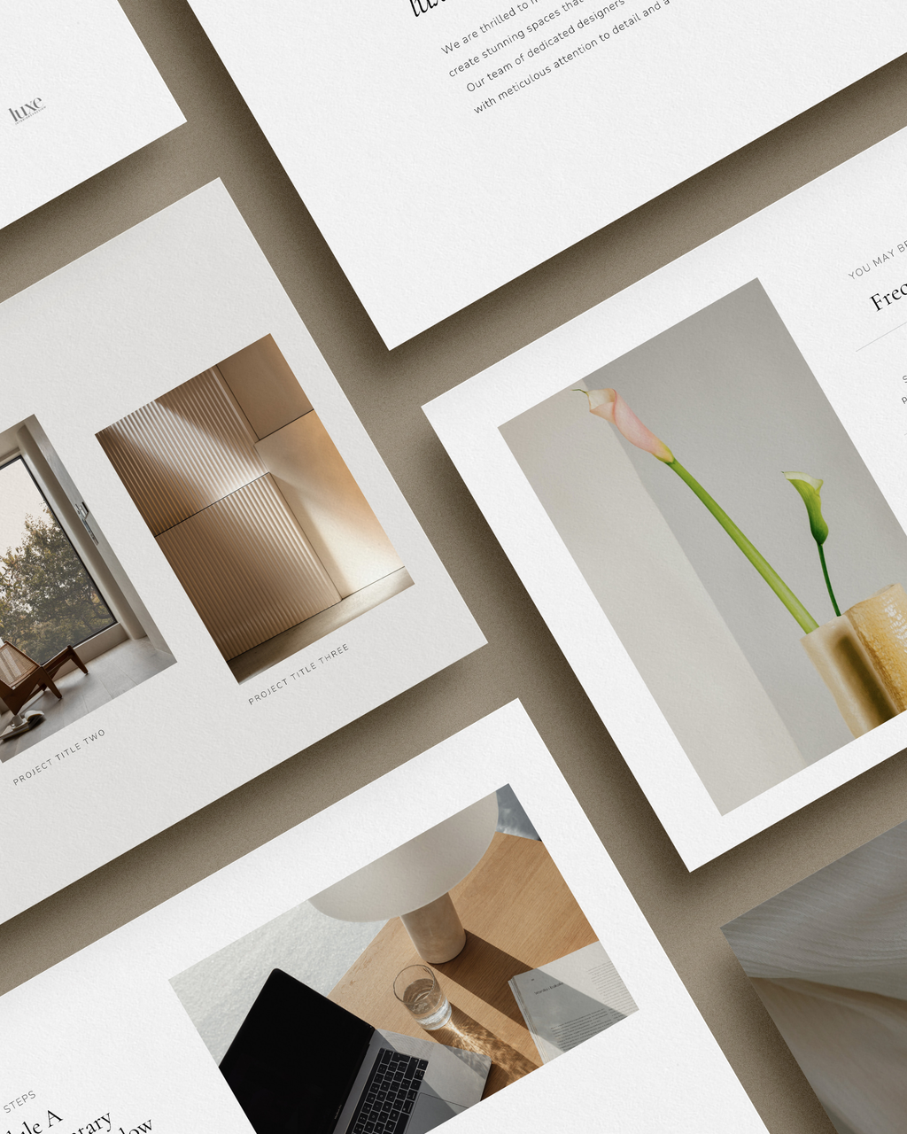 Interior Design Welcome Guide Template | Client Experience Canva ...