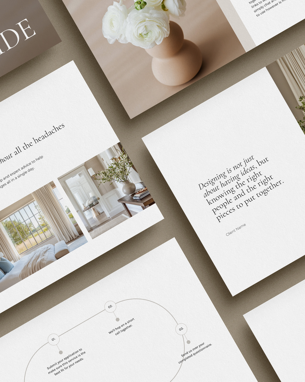 Virtual Design | Investment Guide Template