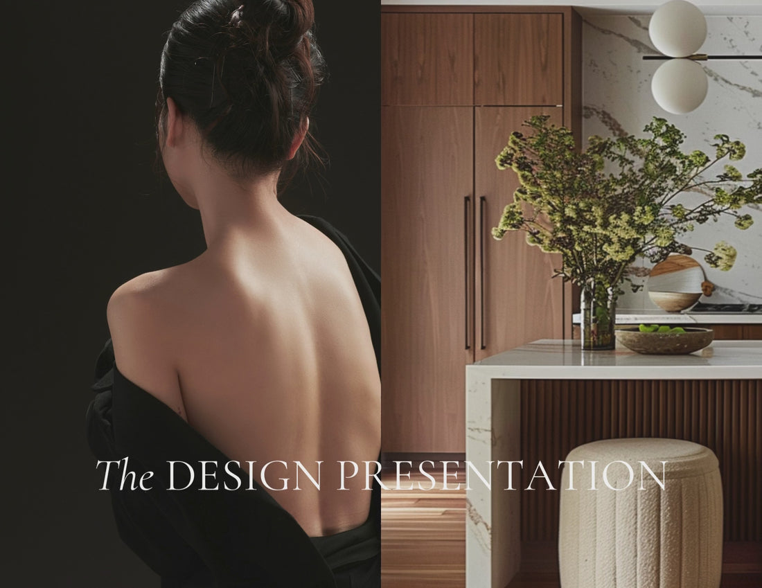 Interior Design Presentation Template in Canva featuring luxury, client-ready layouts for design concepts and visuals—crafted for interior designers seeking elevated, professional presentations.